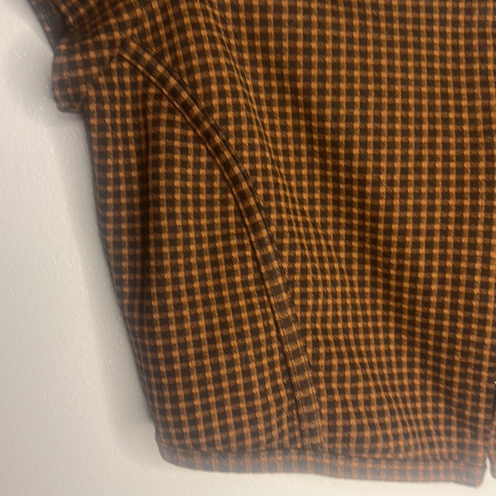 NWT Gingham Square Neck Crop Top - Picture 4 of 6